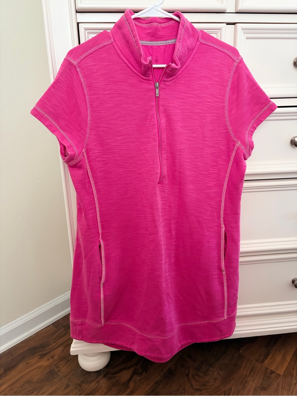 Tommy Bahama Tobago Bay short sleeve zip dress